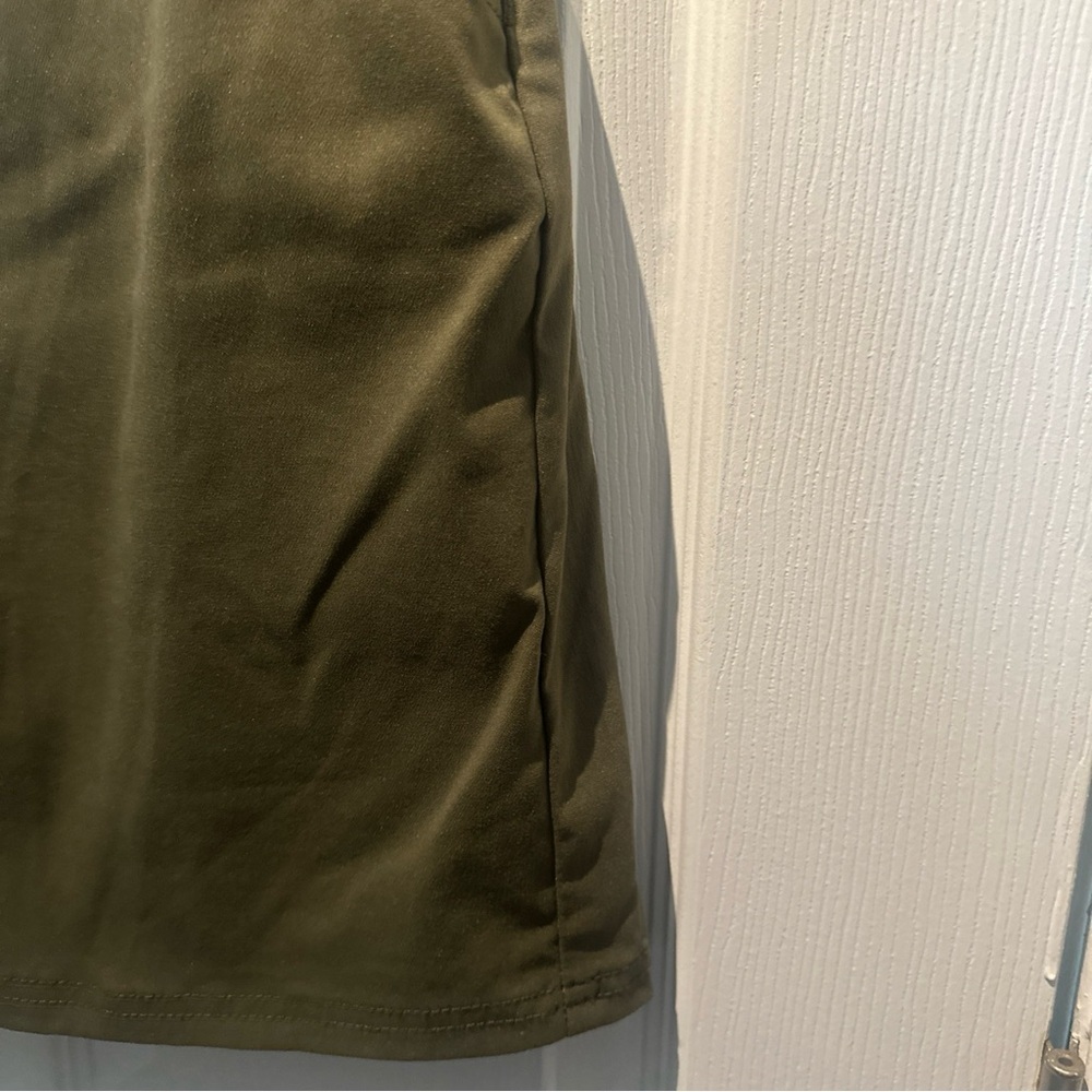 Prana Skort Womens Green Halle Skort Size 8 Outdoor Hiking Nylon w/ Drawstring - Picture 4 of 8